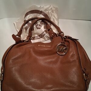 Michael Kors Tan Leather Satchel